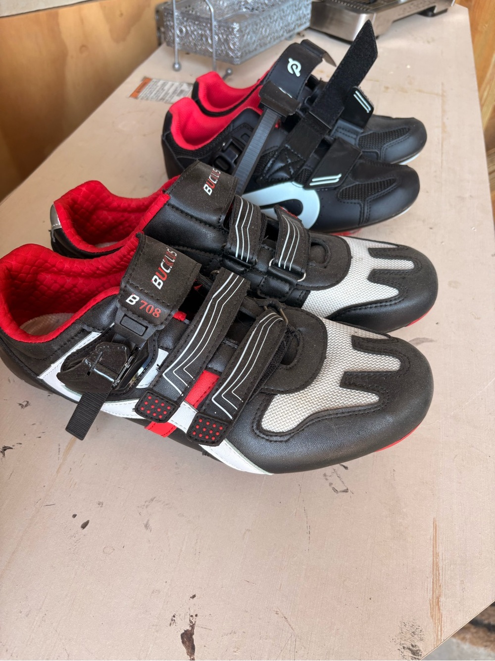 Mens & Womens Peloton Cycling Shoes with Secure Straps